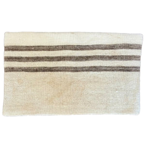 Kilim Lumbar - Brown Stripe #2
