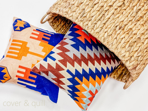 Embroidered Boho - Cobalt