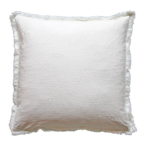 Fringed Linen - Ivory