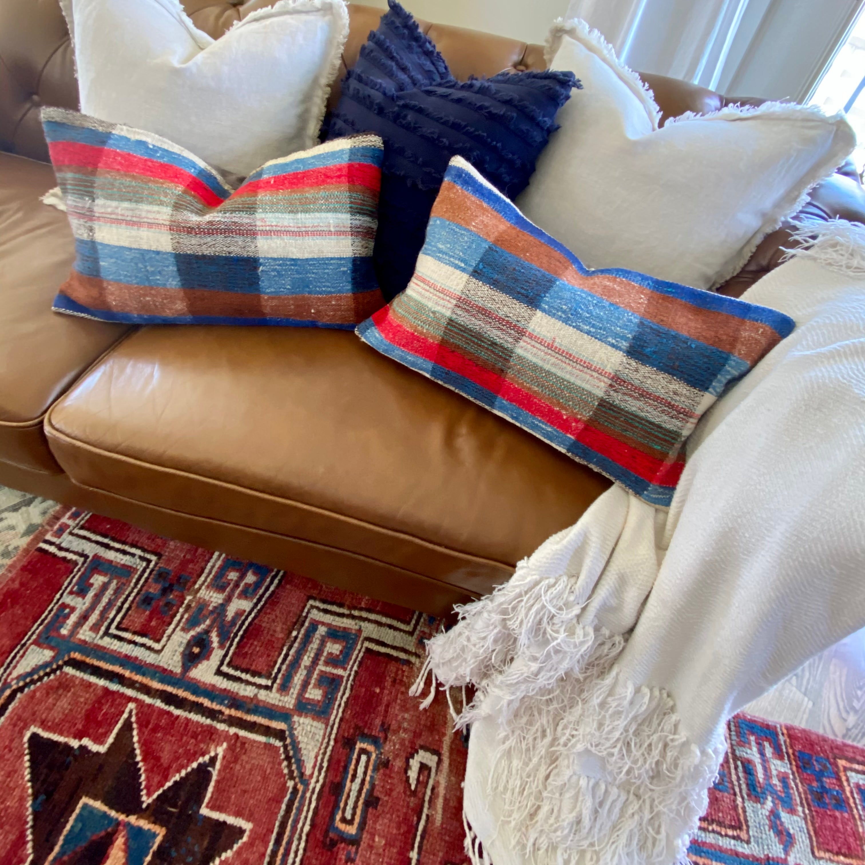 Red & Blue Kilim