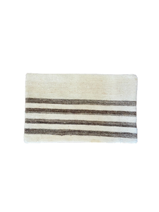 Kilim Lumbar - Brown Stripe #1